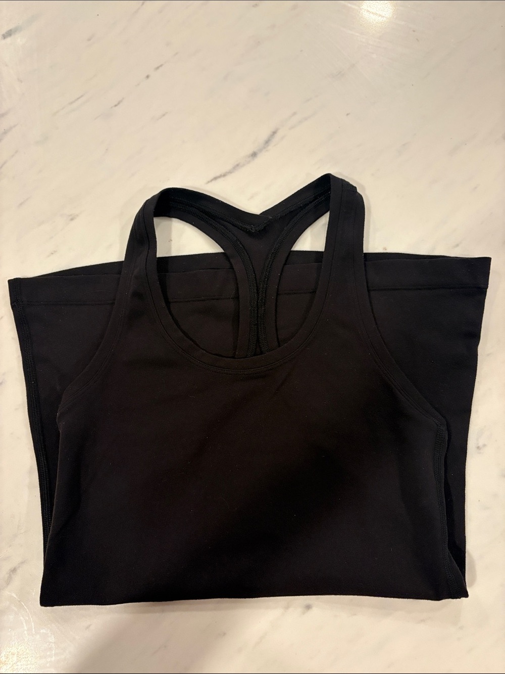 lululemon athletica Black Racerback Tank with Reflective Logo - Picture 4 of 4